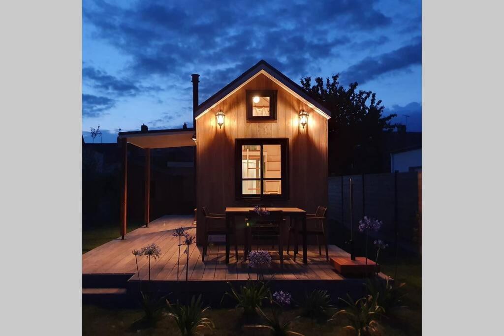 Vila Tiny House En Baie Du Mont-Saint-Michel Dol-de-Bretagne Exteriér fotografie