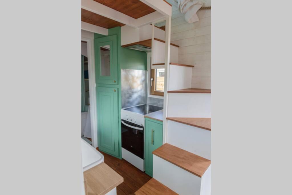 Vila Tiny House En Baie Du Mont-Saint-Michel Dol-de-Bretagne Exteriér fotografie